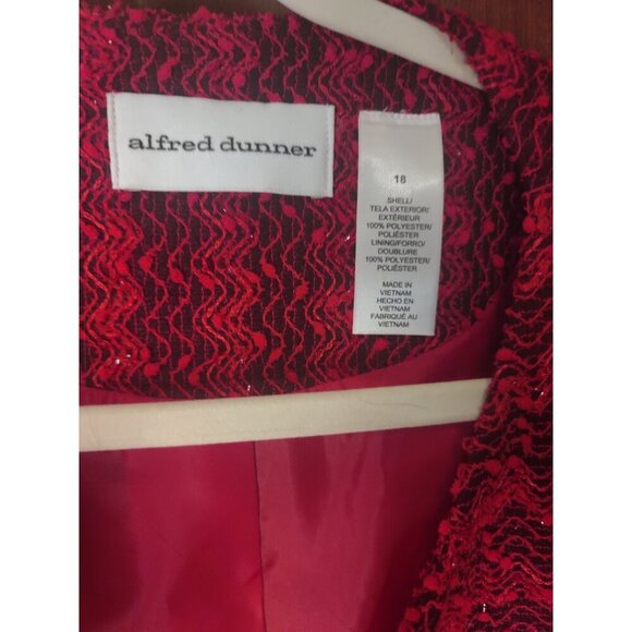 Alfred Dunner Sequin Jacket Sz 18 - Picture 2 of 3